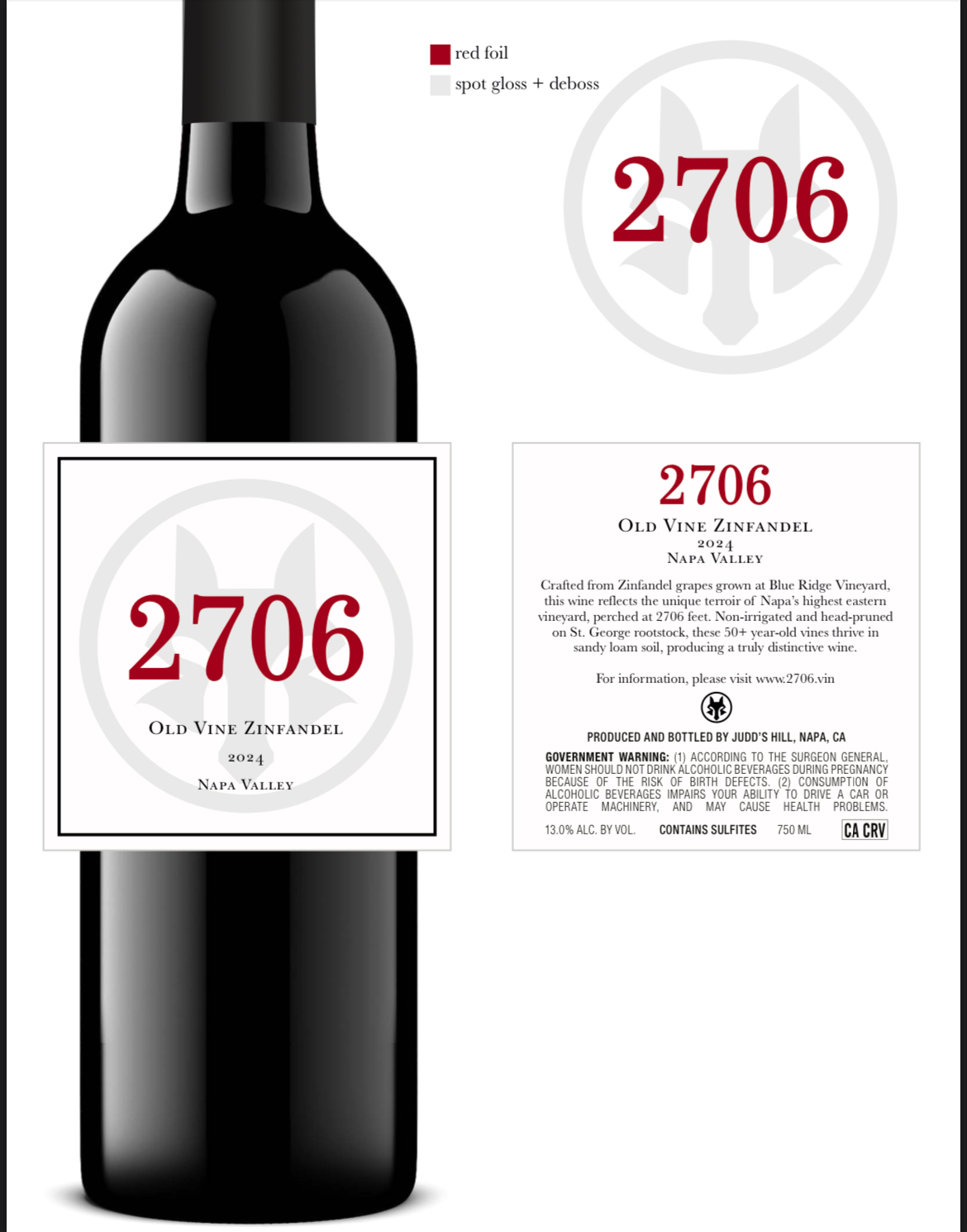 2706 wine bottle